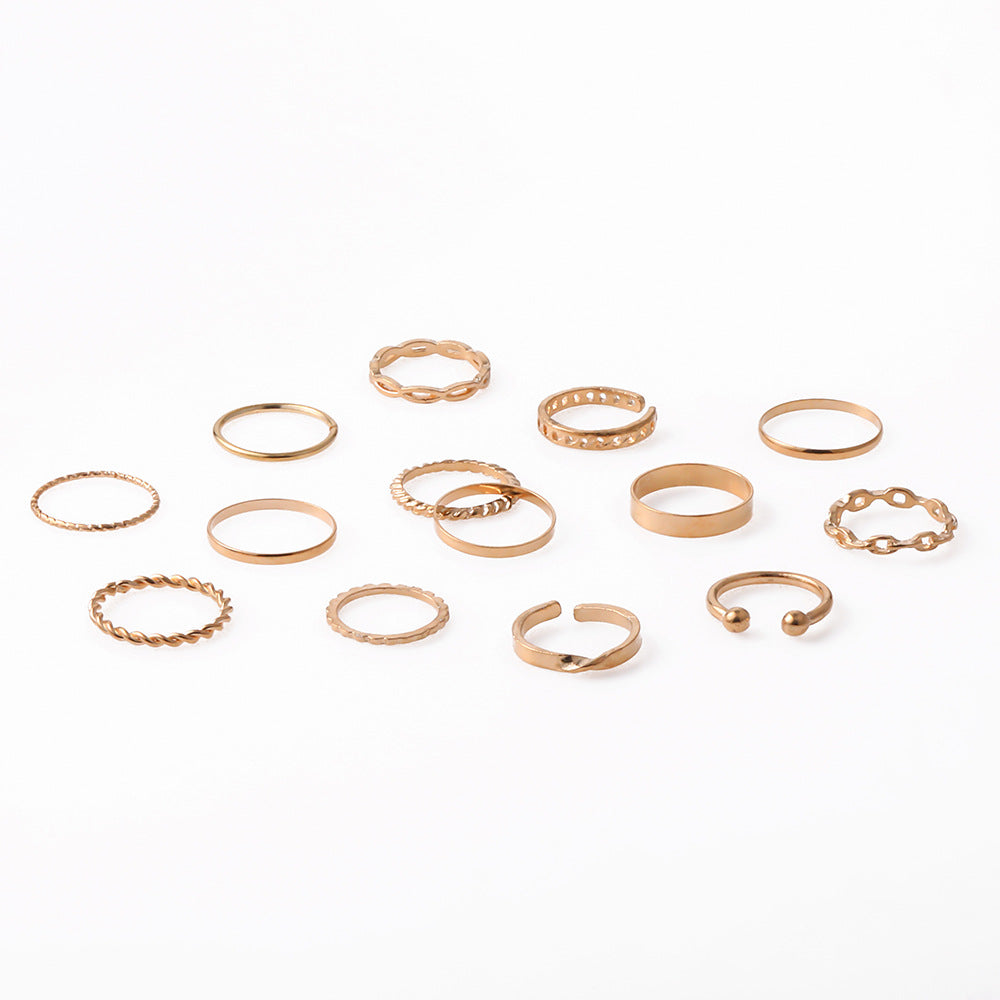 Beautiful Gold Set with Unique Style