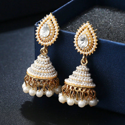 Delicate Artisan Pearl Earring