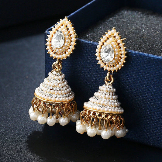 Delicate Artisan Pearl Earring
