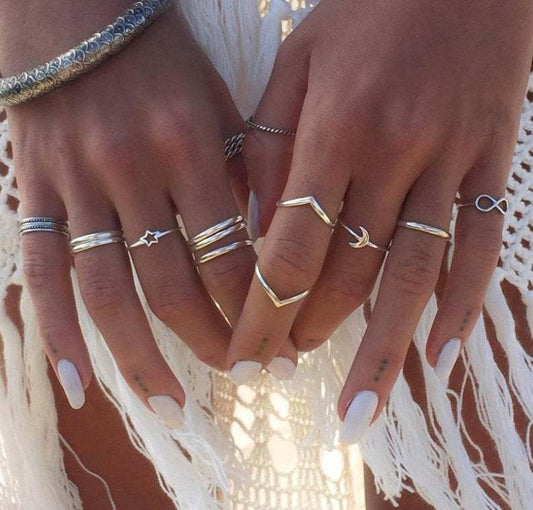 Vintage Handmade Silver Set