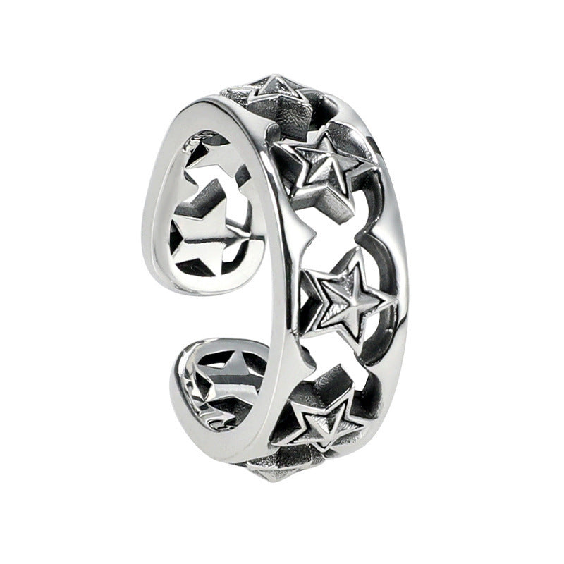 Classic Silver Ring with Timeless Appeal