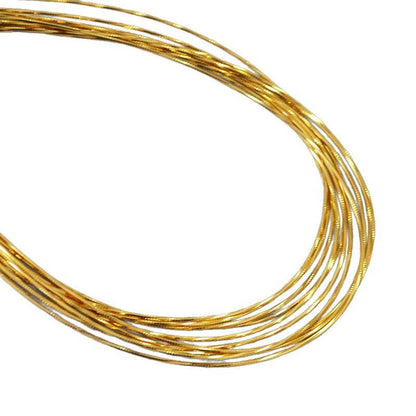Delicate Artisan Gold Necklace