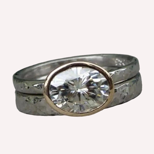 Romantic Silver Ring for Special Moments