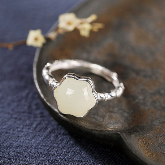Delicate Artisan Silver Ring