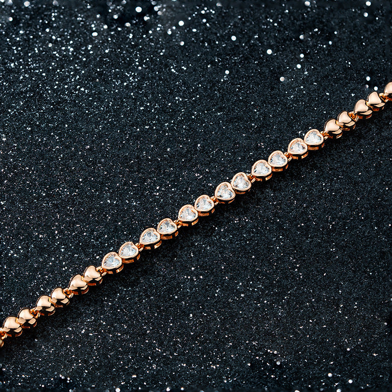 Romantic Gold Bracelet for Special Moments