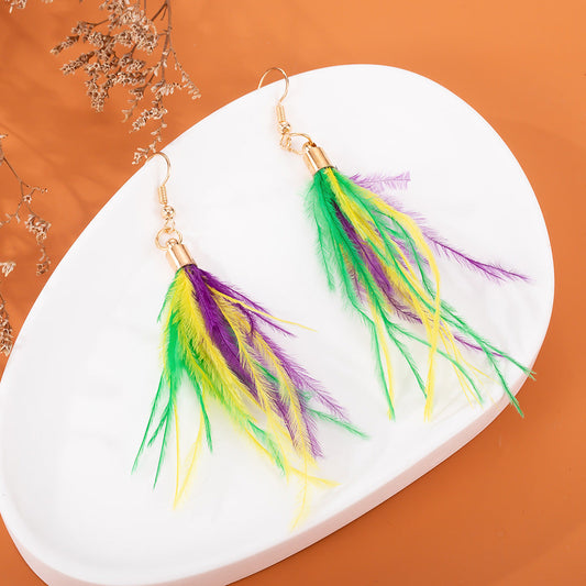 Delicate Artisan Gold Earring