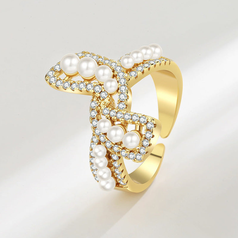 Stunning Pearl Ring for Daily Wear
