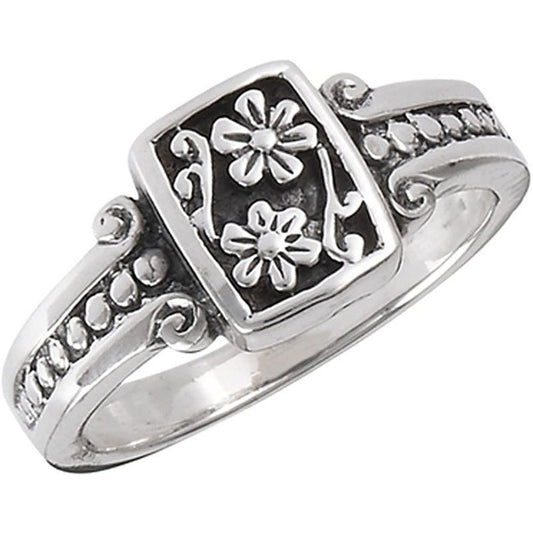 Romantic Silver Ring for Special Moments