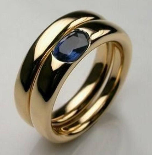 Delicate Artisan Gold Ring