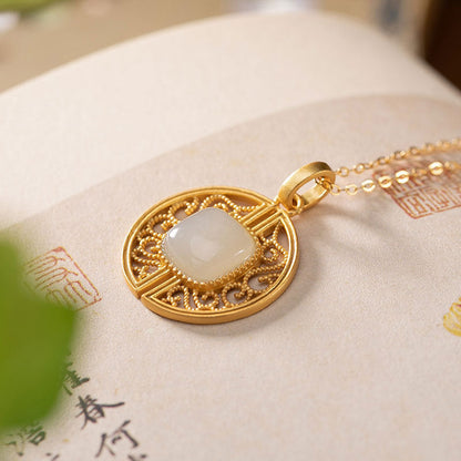 Beautiful Silver Necklace with Unique Style