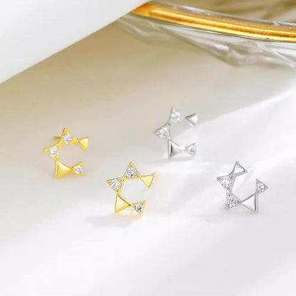 Beautiful Gold Earring with Unique Style