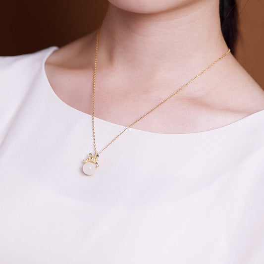 Vintage Handmade Gold Necklace