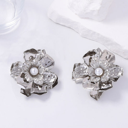 Vintage Handmade Pearl Earring
