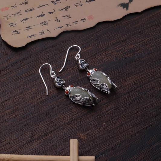 Beautiful Silver Earring with Unique Style