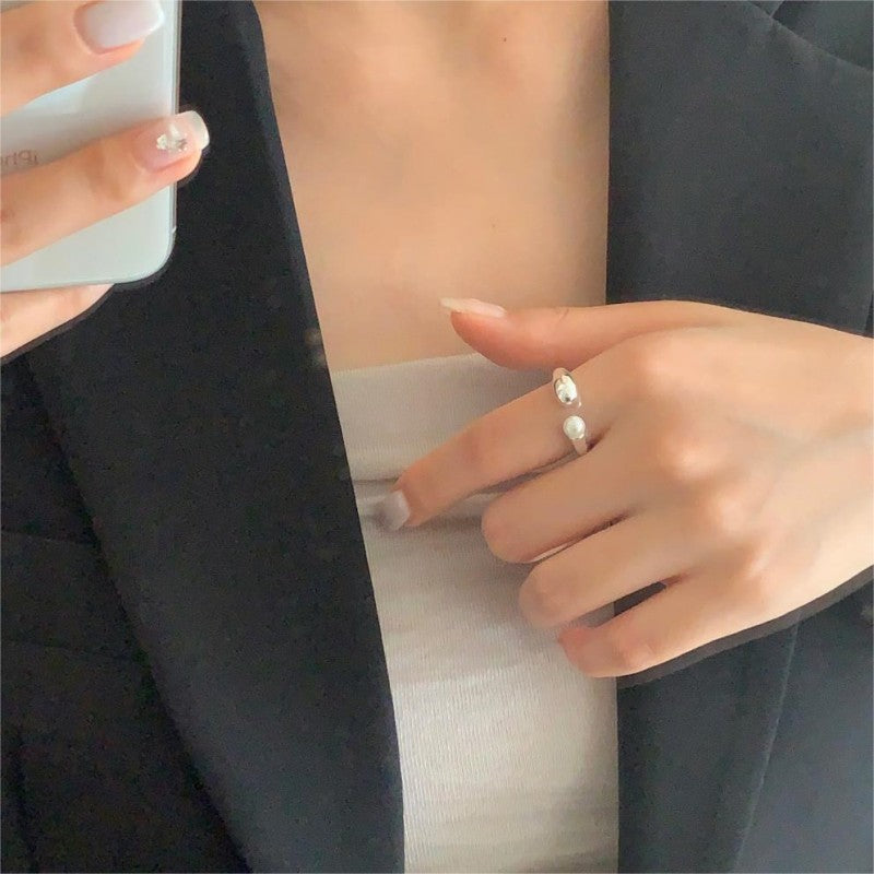 Vintage Handmade Pearl Ring