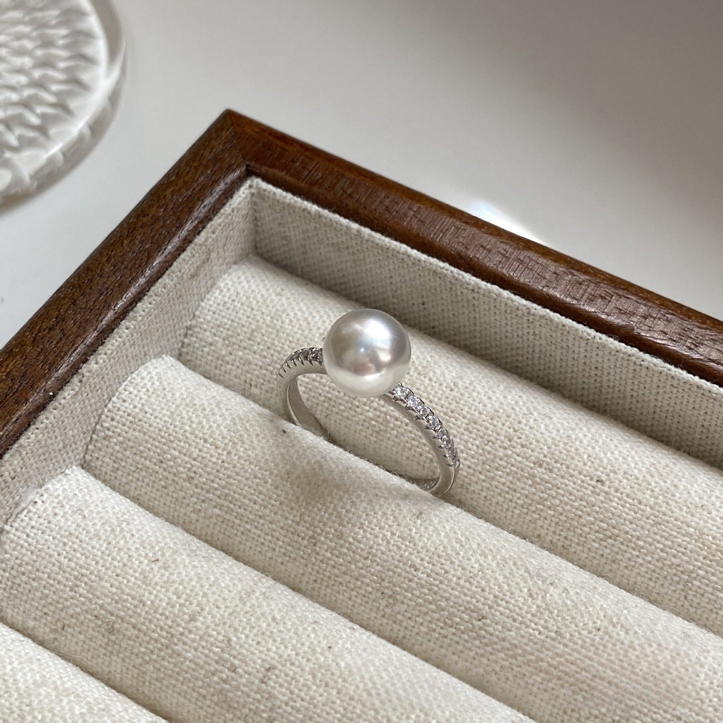 Stunning Pearl Ring for Daily Wear