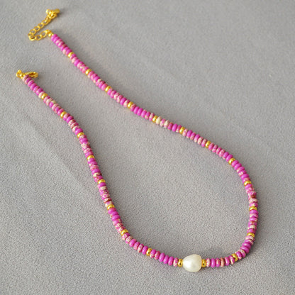 Vintage Handmade Pearl Necklace