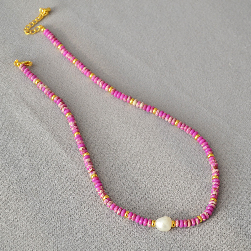 Vintage Handmade Pearl Necklace