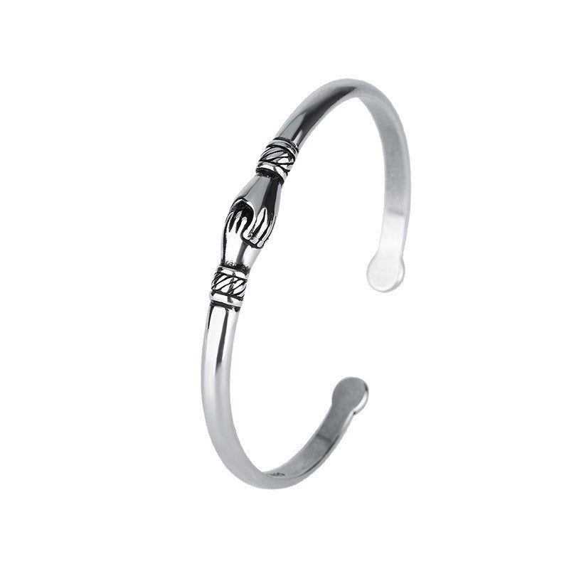 Vintage Handmade Silver Bracelet