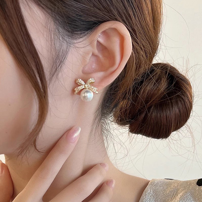 Vintage Handmade Pearl Earring