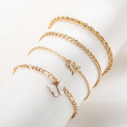 Beautiful Gold Set with Unique Style