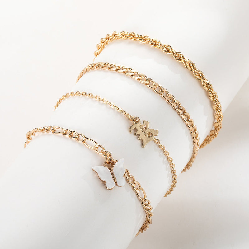 Beautiful Gold Set with Unique Style