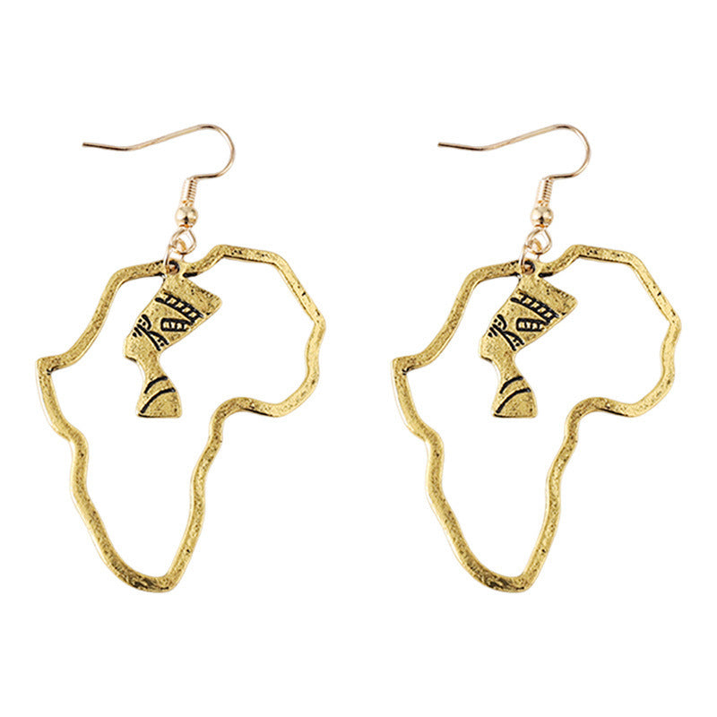 Beautiful Gold Earring with Unique Style