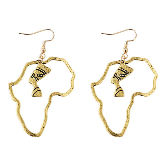 Beautiful Gold Earring with Unique Style