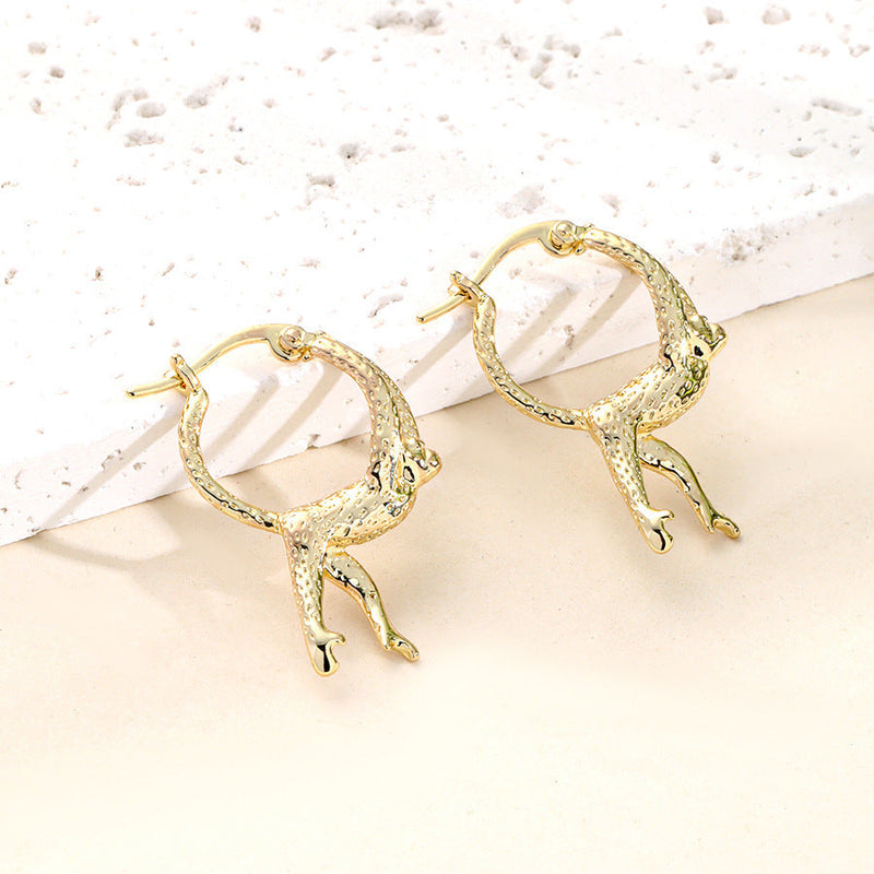 Delicate Artisan Silver Earring