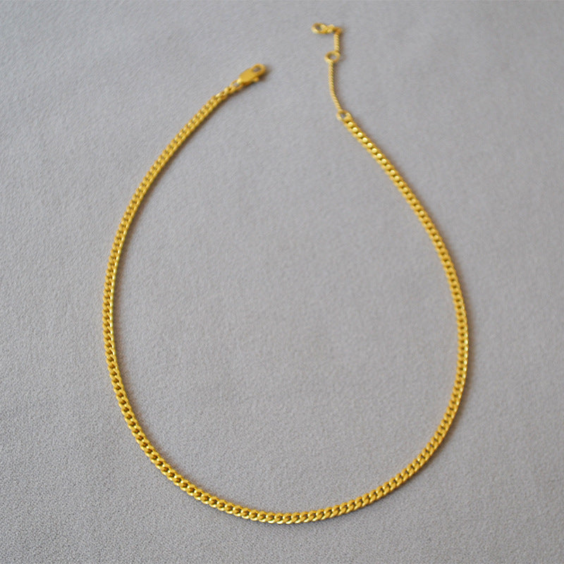 Vintage Handmade Gold Necklace