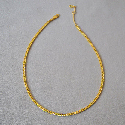 Vintage Handmade Gold Necklace