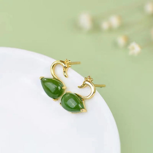 Delicate Artisan Gold Earring