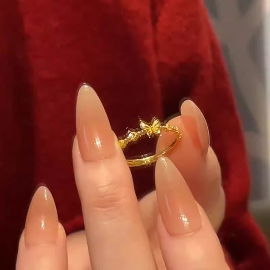 Romantic Gold Ring for Special Moments