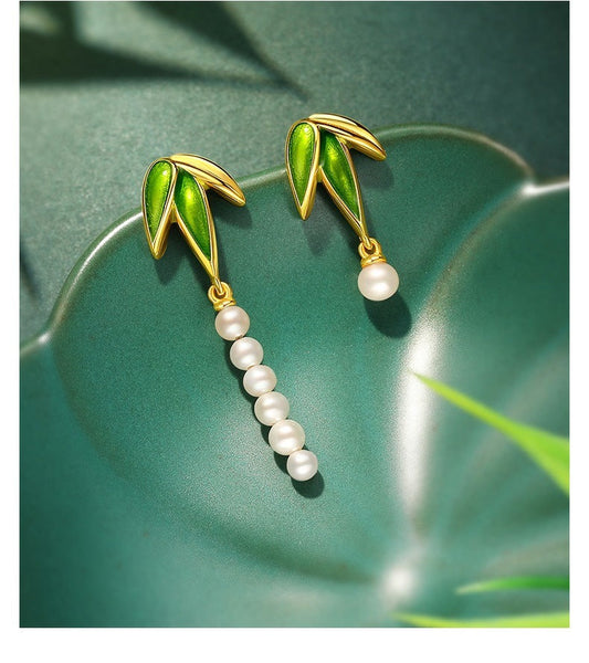 Vintage Handmade Silver Earring