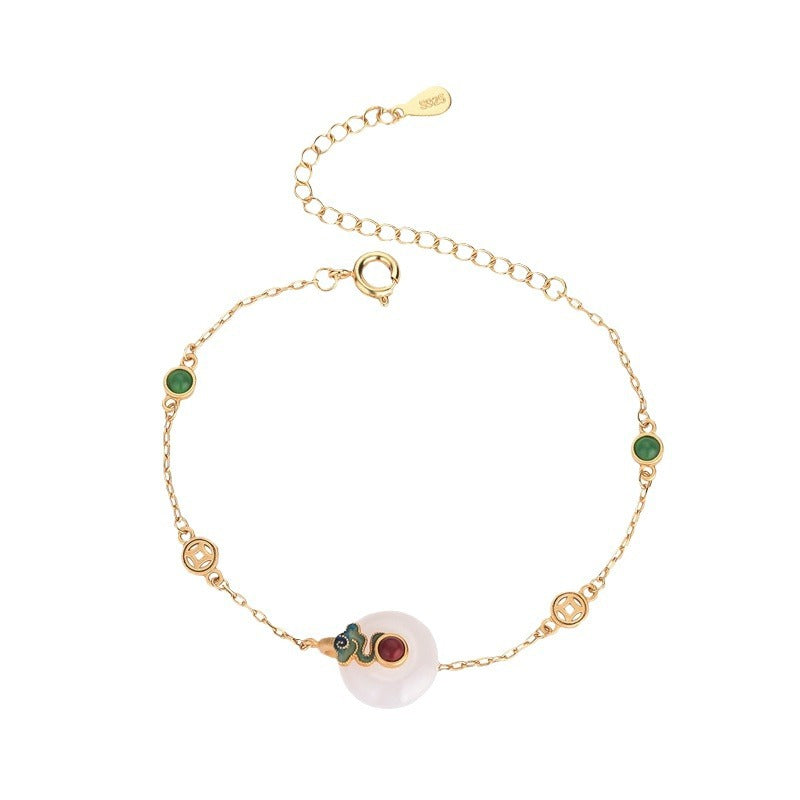 Delicate Artisan Gold Bracelet
