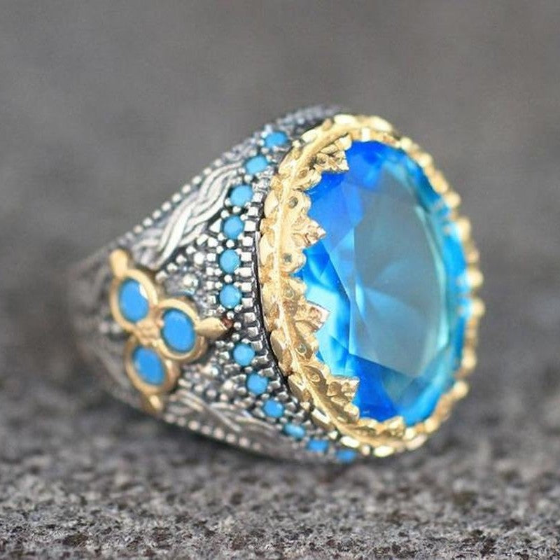 Delicate Artisan Gold Ring