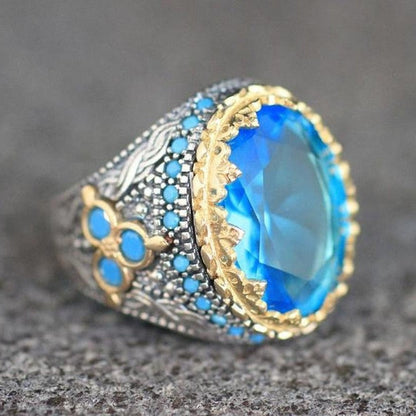 Delicate Artisan Gold Ring