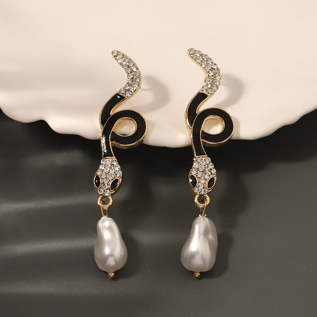 Delicate Artisan Pearl Earring