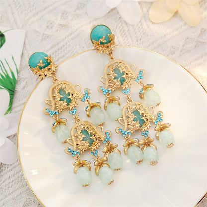 Delicate Artisan Pearl Earring