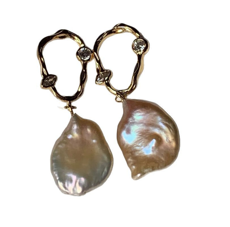 Vintage Handmade Pearl Earring