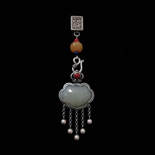 Delicate Artisan Silver Pendant
