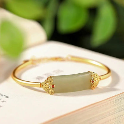 Delicate Artisan Gold Bracelet