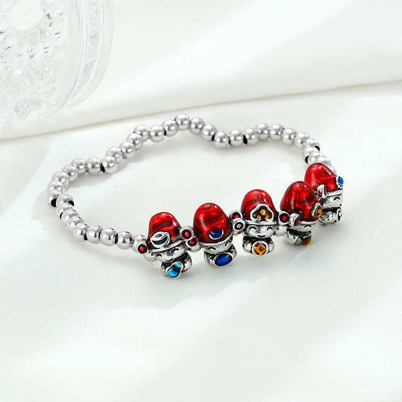 Beautiful Silver Bracelet with Unique Style