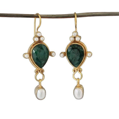 Delicate Artisan Pearl Earring