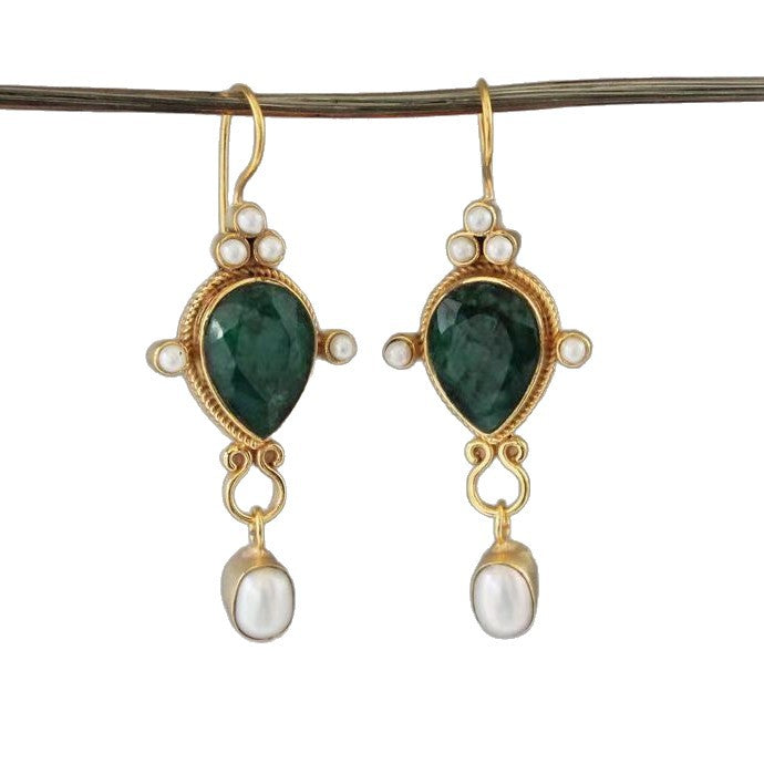 Delicate Artisan Pearl Earring