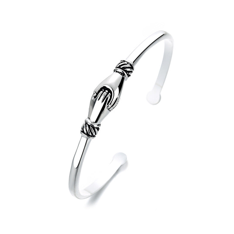Vintage Handmade Silver Bracelet
