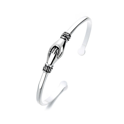 Vintage Handmade Silver Bracelet