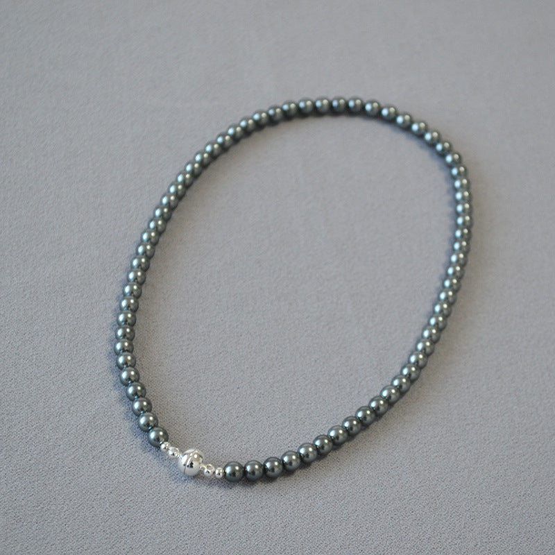 Delicate Artisan Pearl Necklace