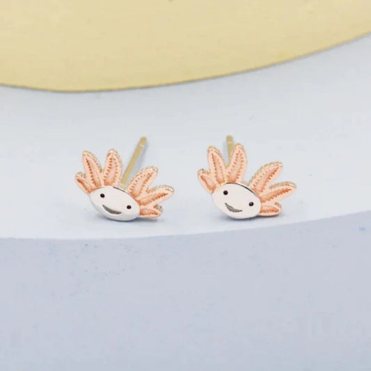 Delicate Artisan Gold Earring