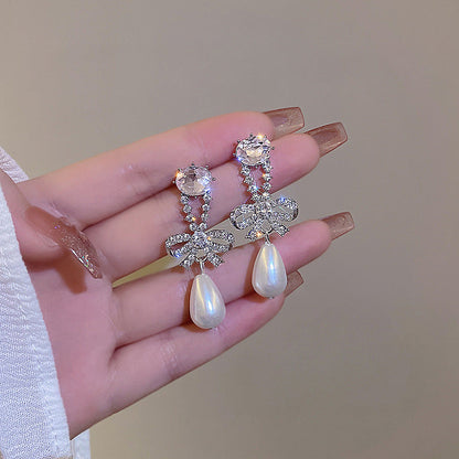 Delicate Artisan Pearl Earring